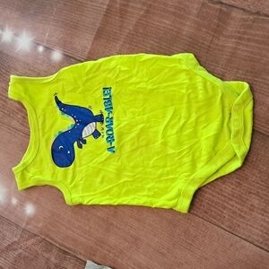 Dino onsie 12 monthsTank Tops/Shirts & Tops, Size 12MB for Kids